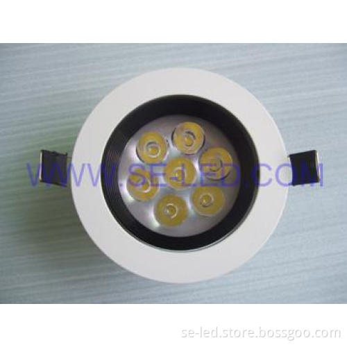 7pcs*1W Epistar High Power LED Downlight with 3years Guarantee